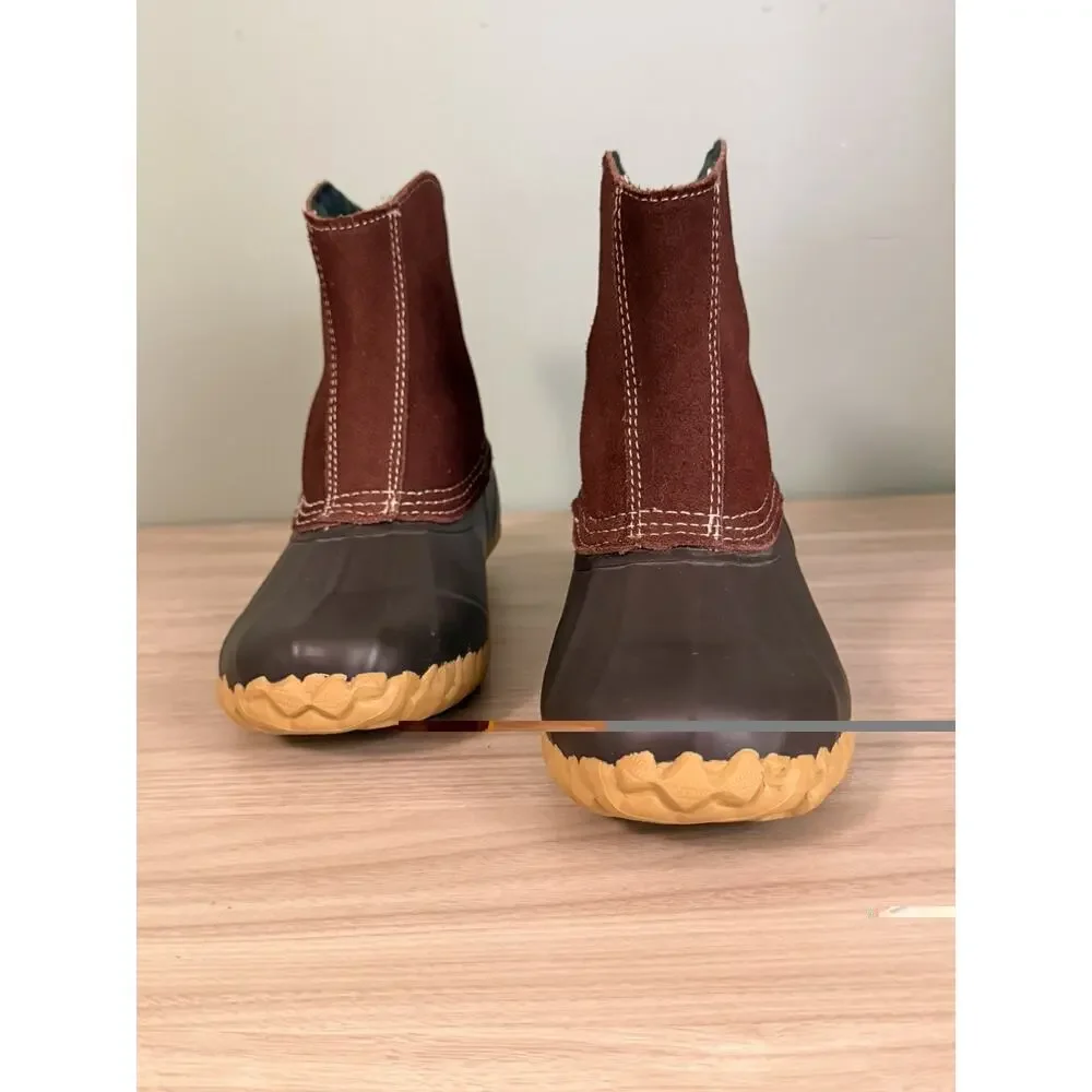 RedHead Classic II Men Duck Boots Insulated Waterproof Pull On Suede Rubber [Ins